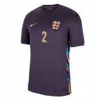 Camisa de time de futebol Inglaterra Kyle Walker #2 Replicas 2º Equipamento Europeu 2024 Manga Curta